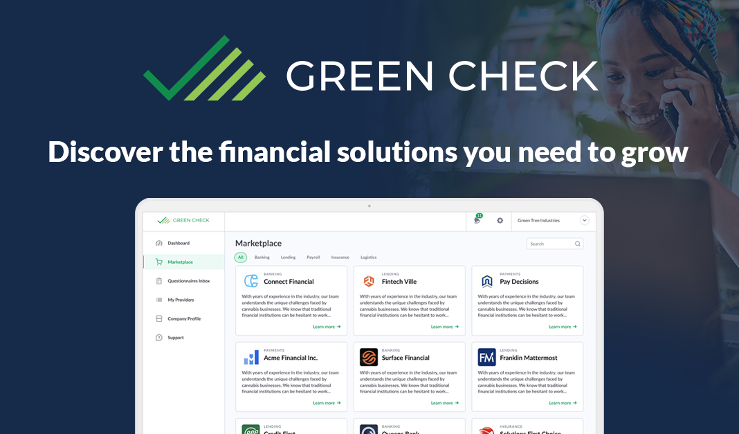For Cannabis Businesses | Green Check