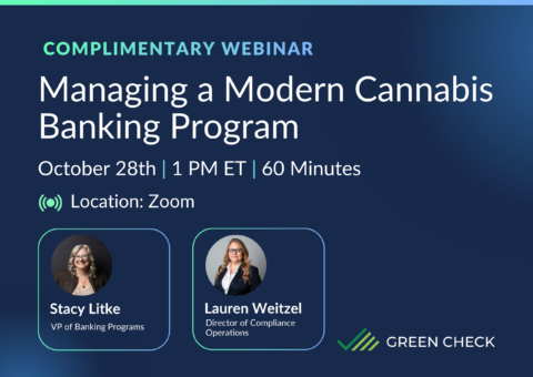 modern cannabis banking program webinar